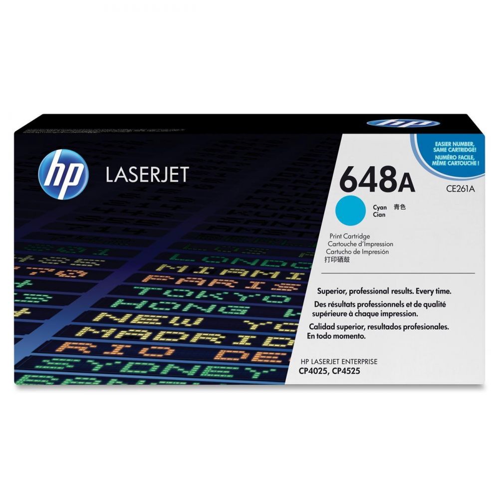 Toner Laser HP LJ Color CP4025 Cyan 11K Pgs