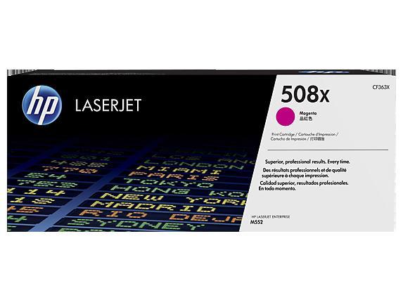 Toner Laser 508X HP LJ Color M552 Magenta 9,5K Pgs