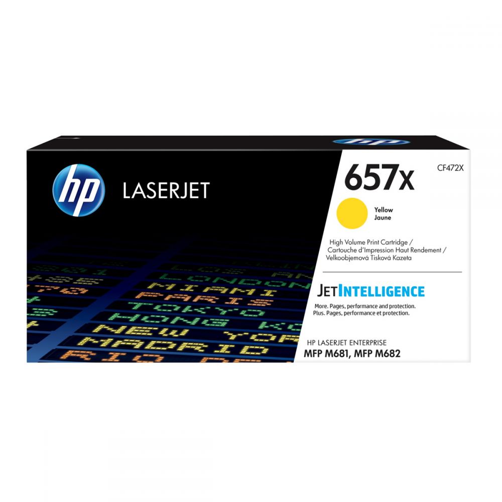 Toner LaserJet HP 657Χ Yellow ( 23K )