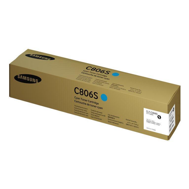Toner Color Laser Samsung-HP CLT-C806S,ELS Cyan - 30k Pgs