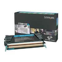 Toner Laser Lexmark C736H1C Cyan High Yield 10K Pgs