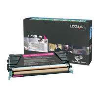 Toner Laser Lexmark C736H1M Magenta High Yield 10K Pgs