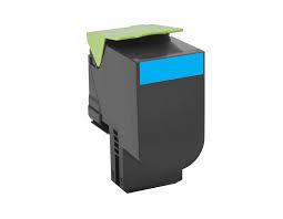 Toner Laser Lexmark 80C2SC0 Standar Cyan -2k Pgs