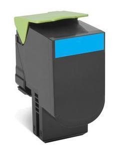 Toner Laser Lexmark 80C2HC0 Extra High Yield Cyan -3k Pgs