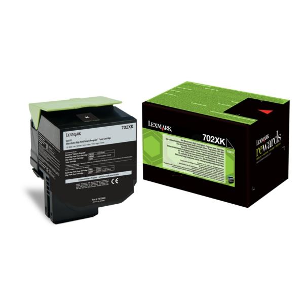 Toner Laser Lexmark 70C2XK0 Extra High Yield Black -8k Pgs
