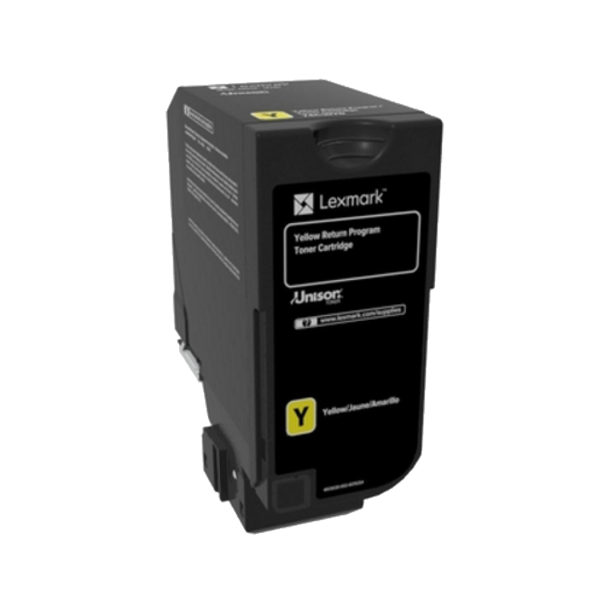 Toner Laser Lexmark 74C2HY0 High Yield Yellow -12k Pgs