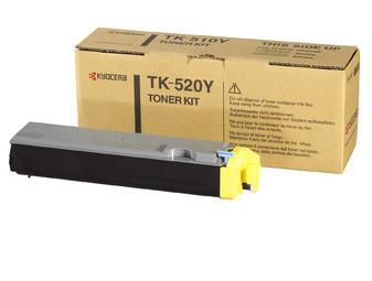 Toner Laser Kyocera Mita TK-520Y Yellow - 4K Pgs