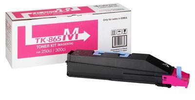 Toner Laser Kyocera Mita TK-865M Magenta - 12K Pgs