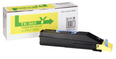 Toner Laser Kyocera Mita TK-865Y Yellow - 12K Pgs