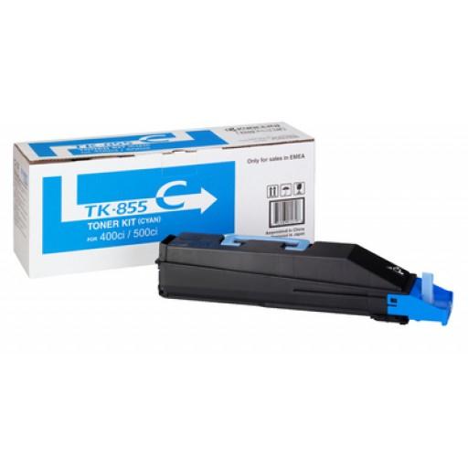 Toner Laser Kyocera Mita TK-855C Cyan - 18K Pgs