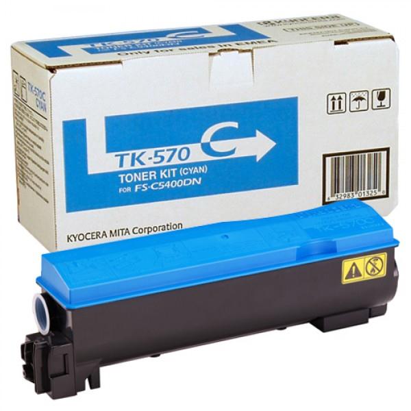 Toner Laser Kyocera Mita TK-570C Cyan - 12K Pgs