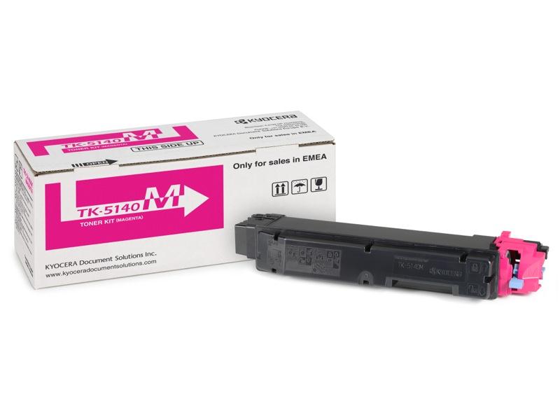 Toner Laser Kyocera Mita TK-5140M Magenta - 5K Pgs