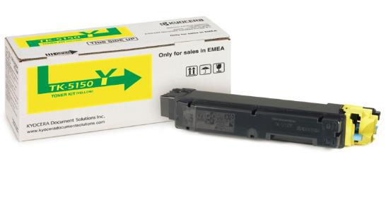 Toner Laser Kyocera Mita TK-5150Y Yellow - 10K Pgs