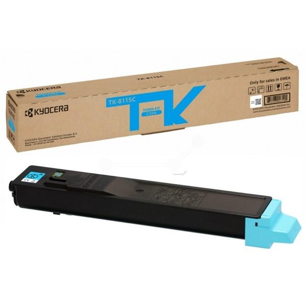 Toner Laser Kyocera Mita TK-8115C Cyan - 8K Pgs