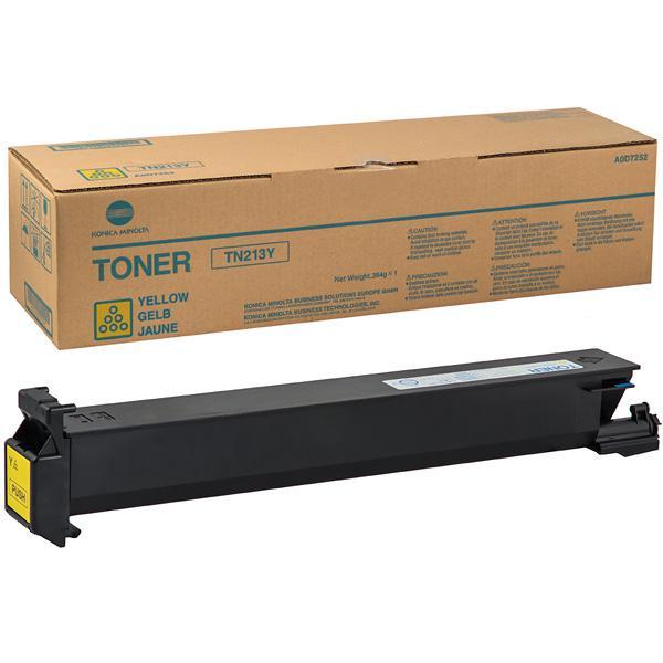 Toner Copier Konica-Minolta-QMS TN213Y Yellow 19K Pages