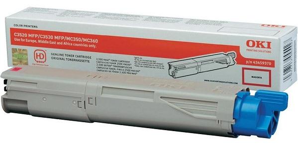 Toner Laser Oki 43459370 Magenta 2.5K Pgs