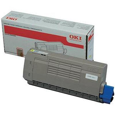 Toner Laser Oki 44318605 Yellow - 11.5K Pgs