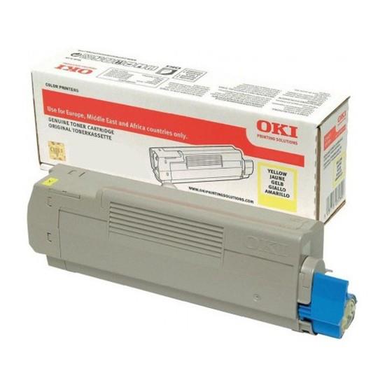 Toner Laser Oki 46471101 Yellow - 7K Pgs