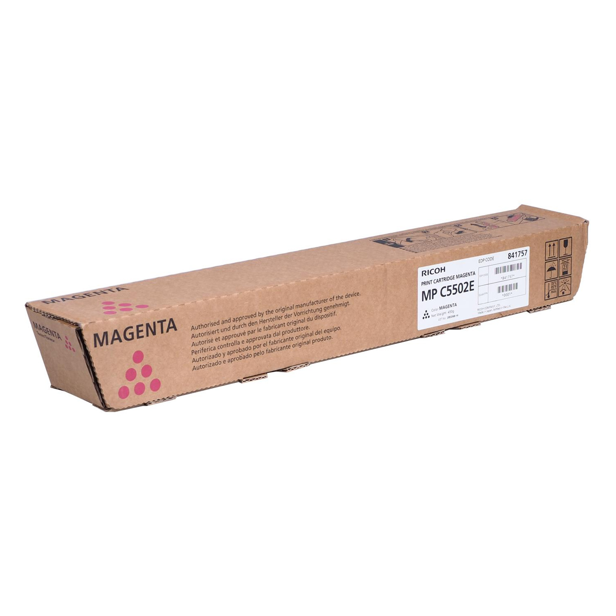 Toner Copier  Ricoh MPC5502 - 22.5K Pgs Magenta