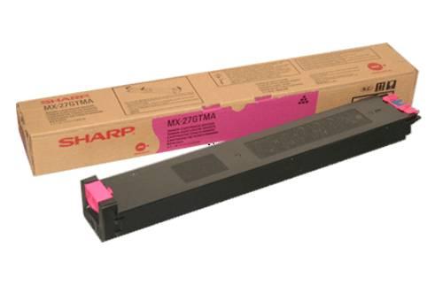 Toner Copier Sharp MX-27GTMA Magenta - 15k Pgs