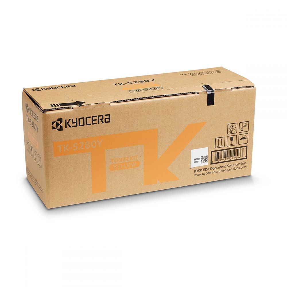 Toner Laser Kyocera Mita TK-5280Y Yellow - 11K Pgs