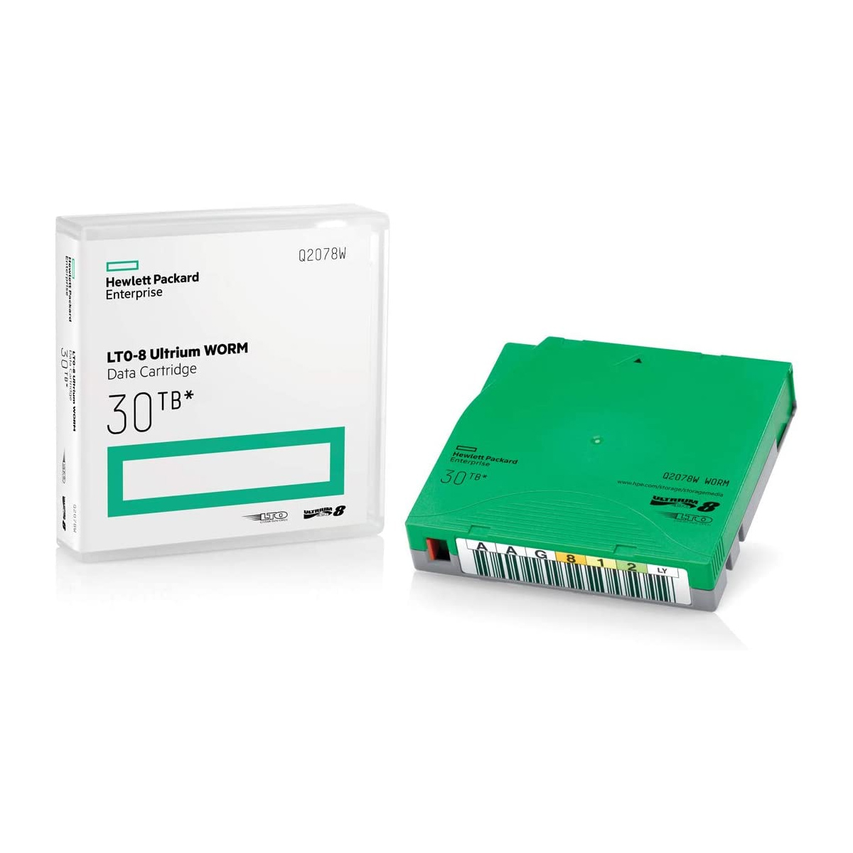 HPE LTO-8 Ultrium 30TB RW Data Cartridge