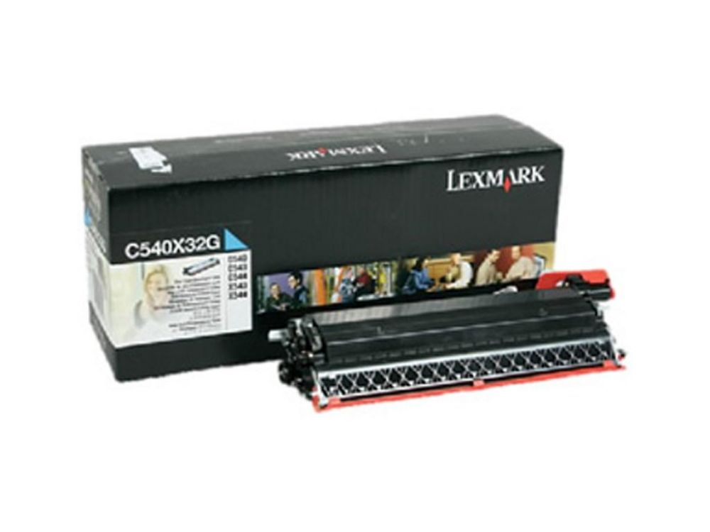Developer Laser Lexmark C540X32 Cyan Unit - 30K Pgs