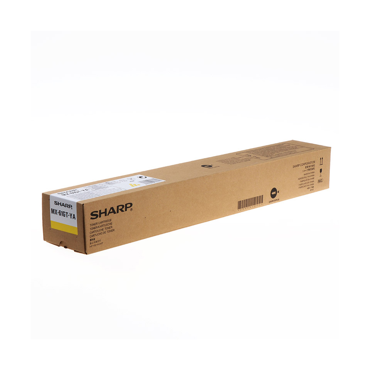 Sharp toner cartridge MX-61GTYA Yellow 24K pgs