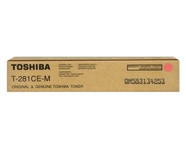 Toner Laser Printer Toshiba T-281CEM Magenta 10K Pgs 1x 220g