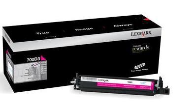 Developer Unit Laser Lexmark 70C0D30 Magenta -40k Pgs