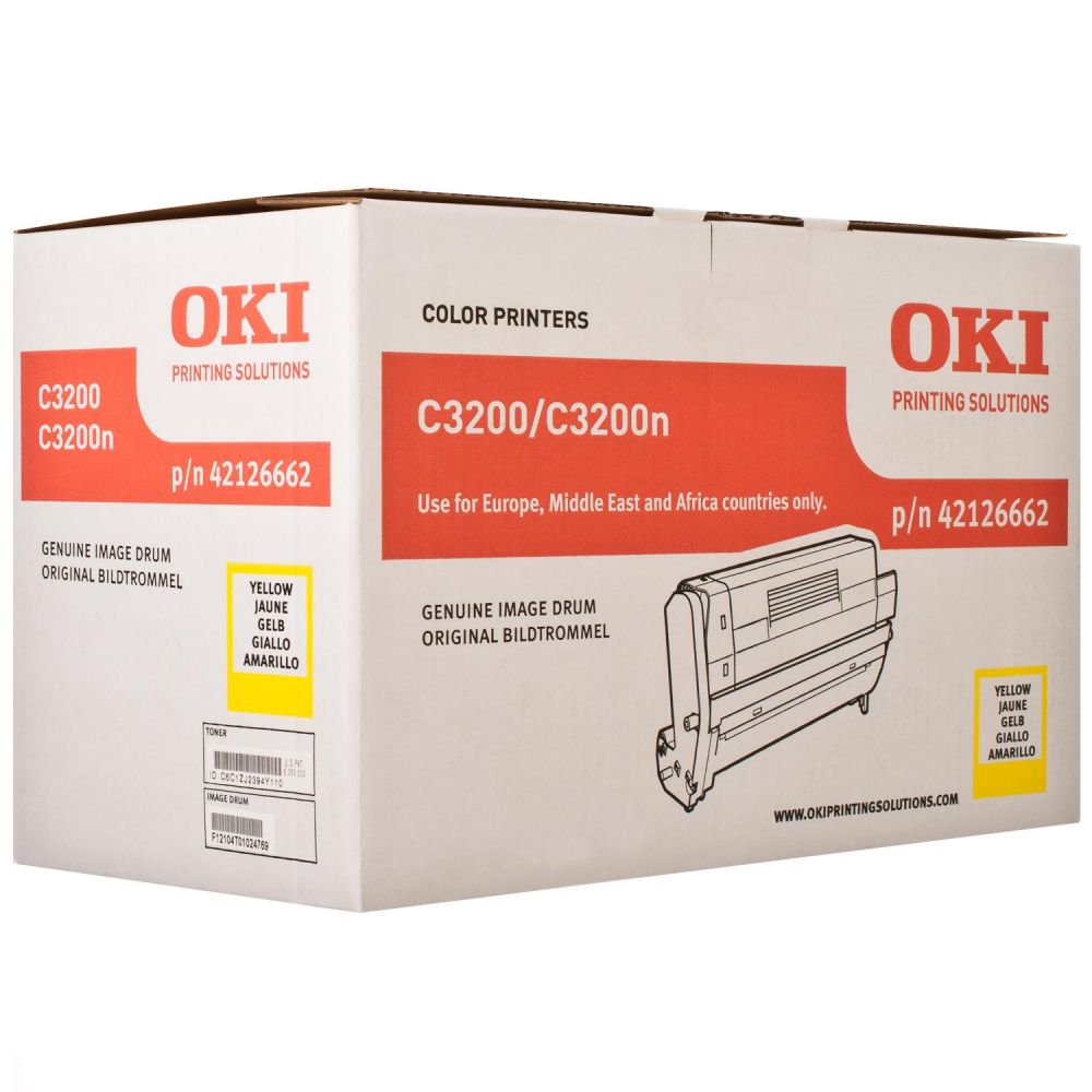 Drum Laser Oki 42126662 Yellow - 1.5K Pages