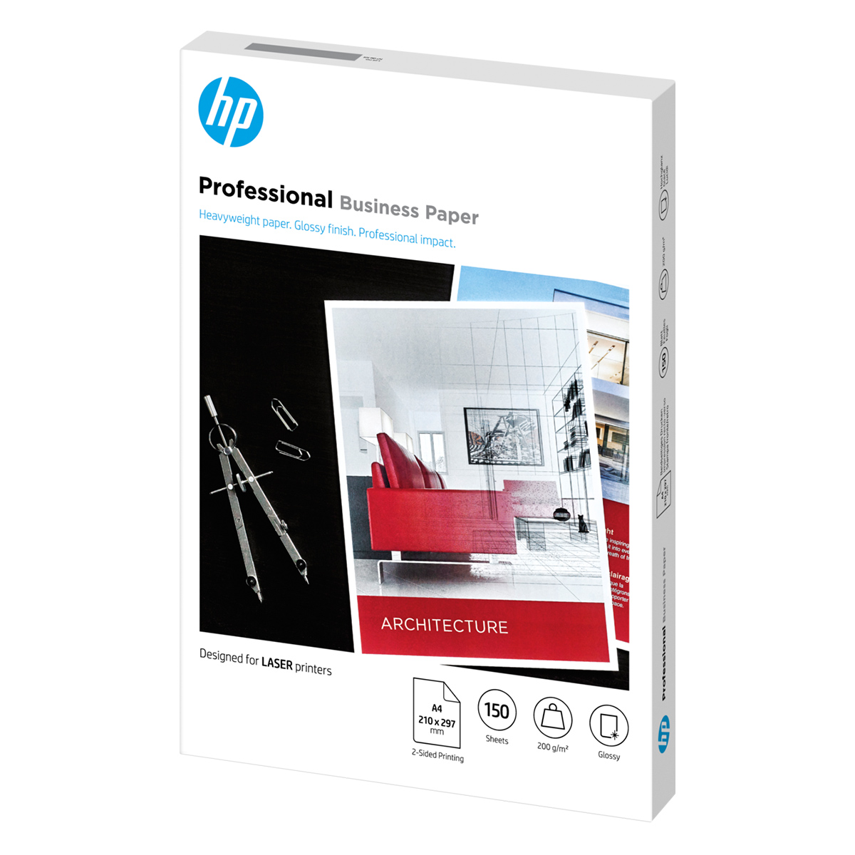 HP Prof Gls LJ A4 200g 150sh FSC Paper