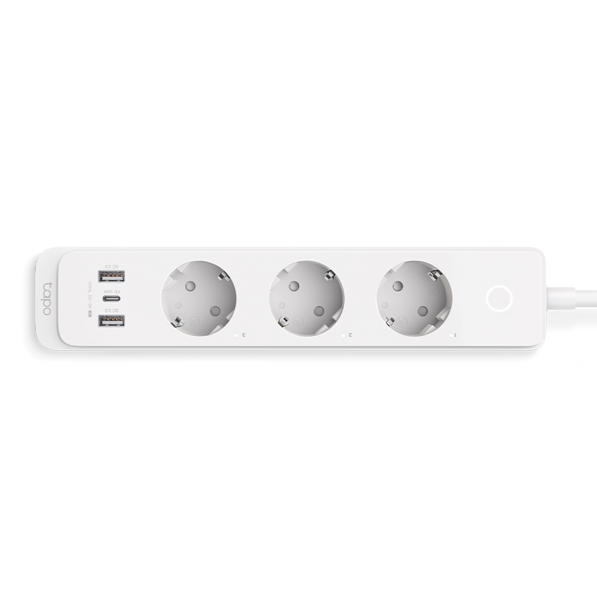 TP-Link  Tapo P300 Smart Wi-Fi Power Strip, 3 Outlets, Homekit