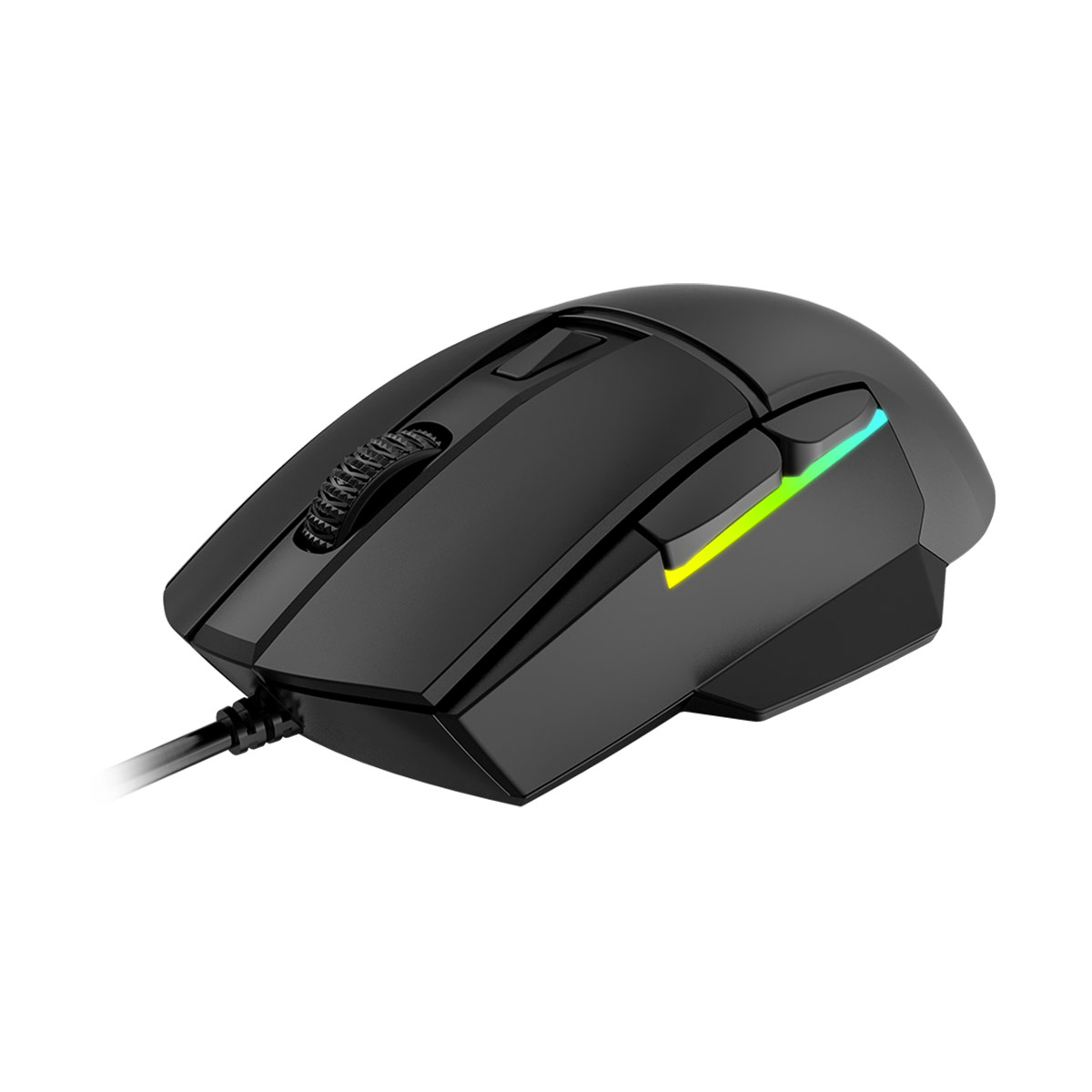 Lorgar Jetter 357 Mouse RGB UV 6 buttons Wired Black - LRG-GMS357