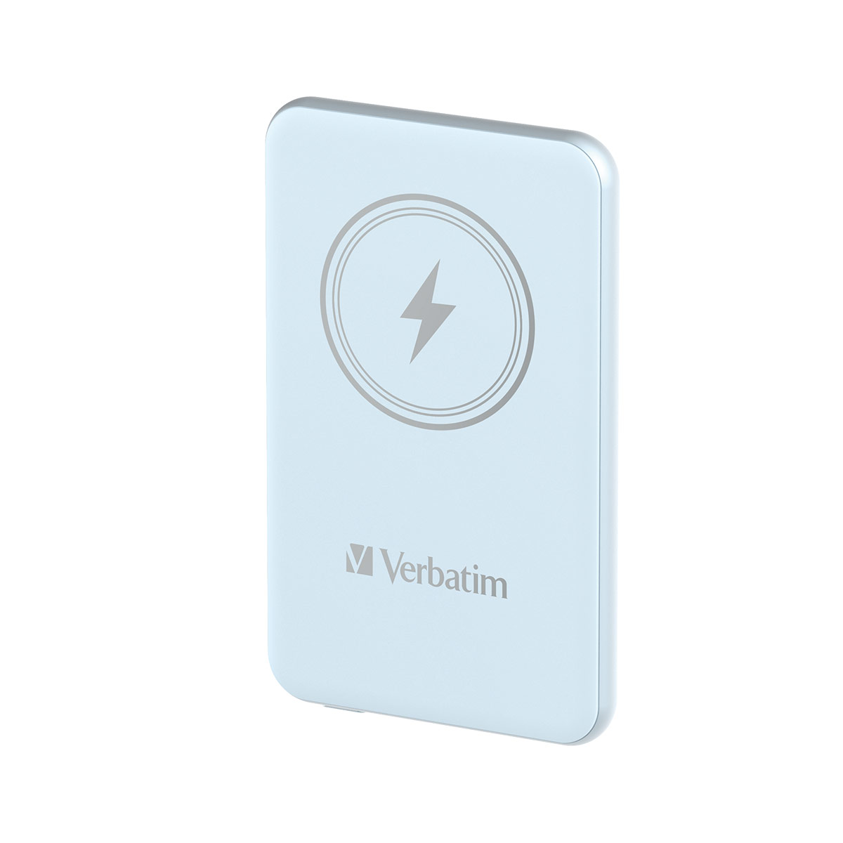 Verbatim Charge 'n' Go Magnetic Wireless Power Bank 5000 Blue