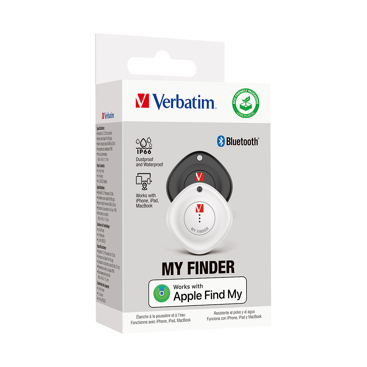 Verbatim Bluetooth Tracker My Finder MYF-02 (2-pack) - 32131