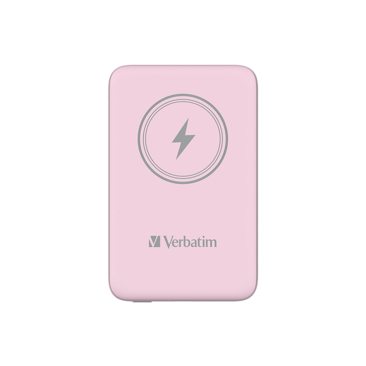 Verbatim Charge 'n' Go Magnetic Wireless Power Bank 10000 Pink