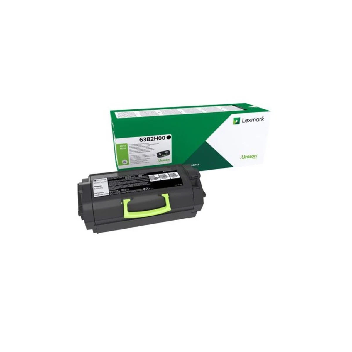 Toner Laser Lexmark 63B2H00 High Yield -25k Pgs