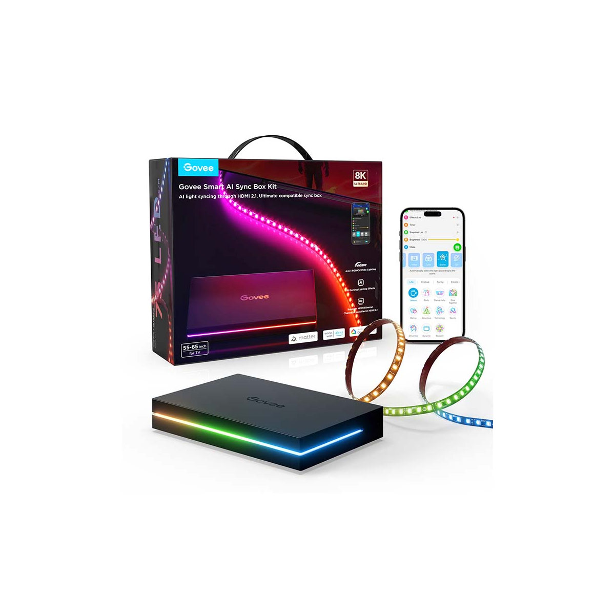 Govee AI Sync Box 2 kit - H8604