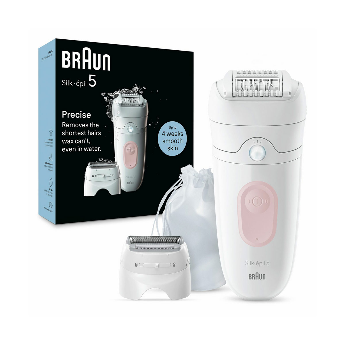 Braun Epilator 225045 , Silk-ιpil 5-030 White