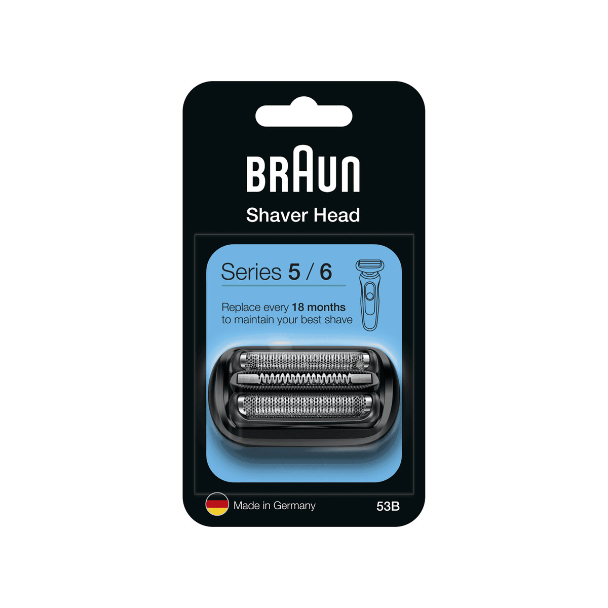 Braun Razor blade 263067 , 53B Kombipack Black