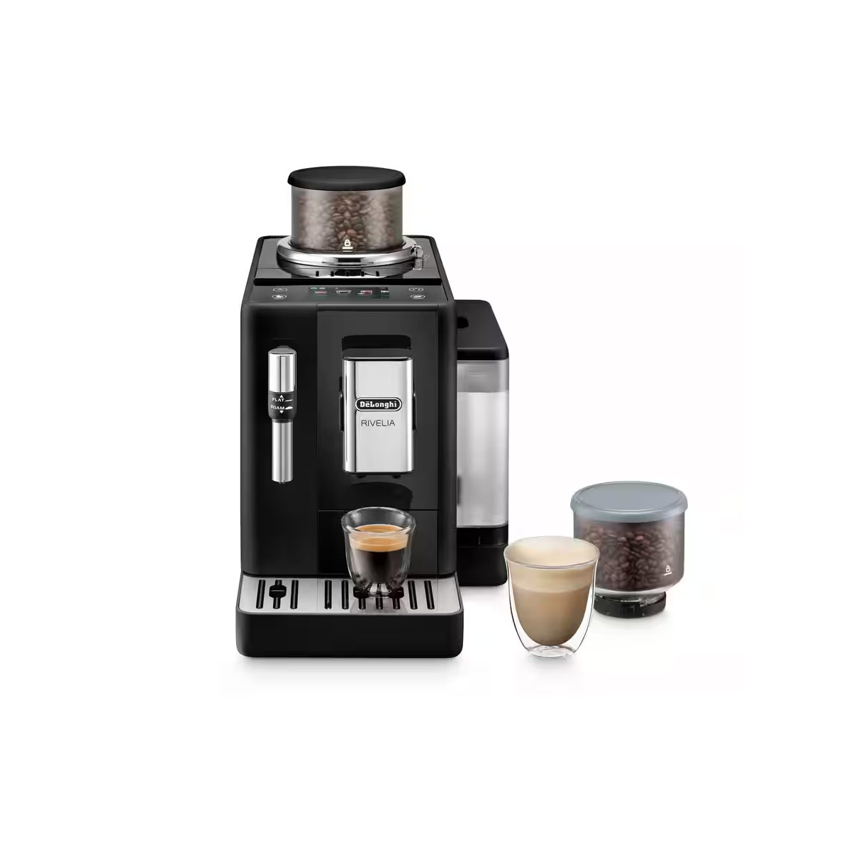 De'Longhi Fully automatic coffee machine EXAM440.35.B , Rivelia Black