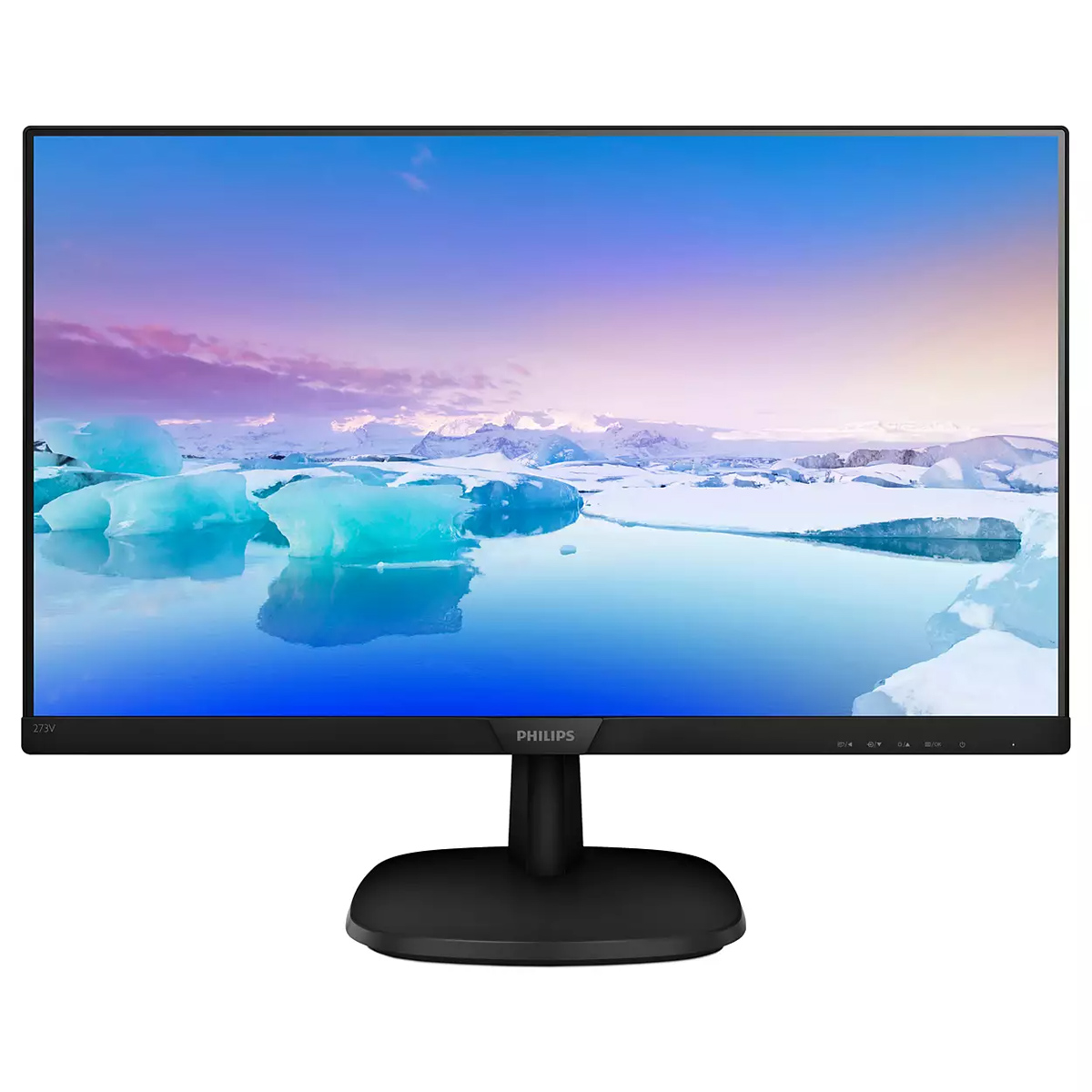 Philips Monitor 273V7QDSB, 00 ,  273V7QD Black (27 ″) (273V7QDAB)