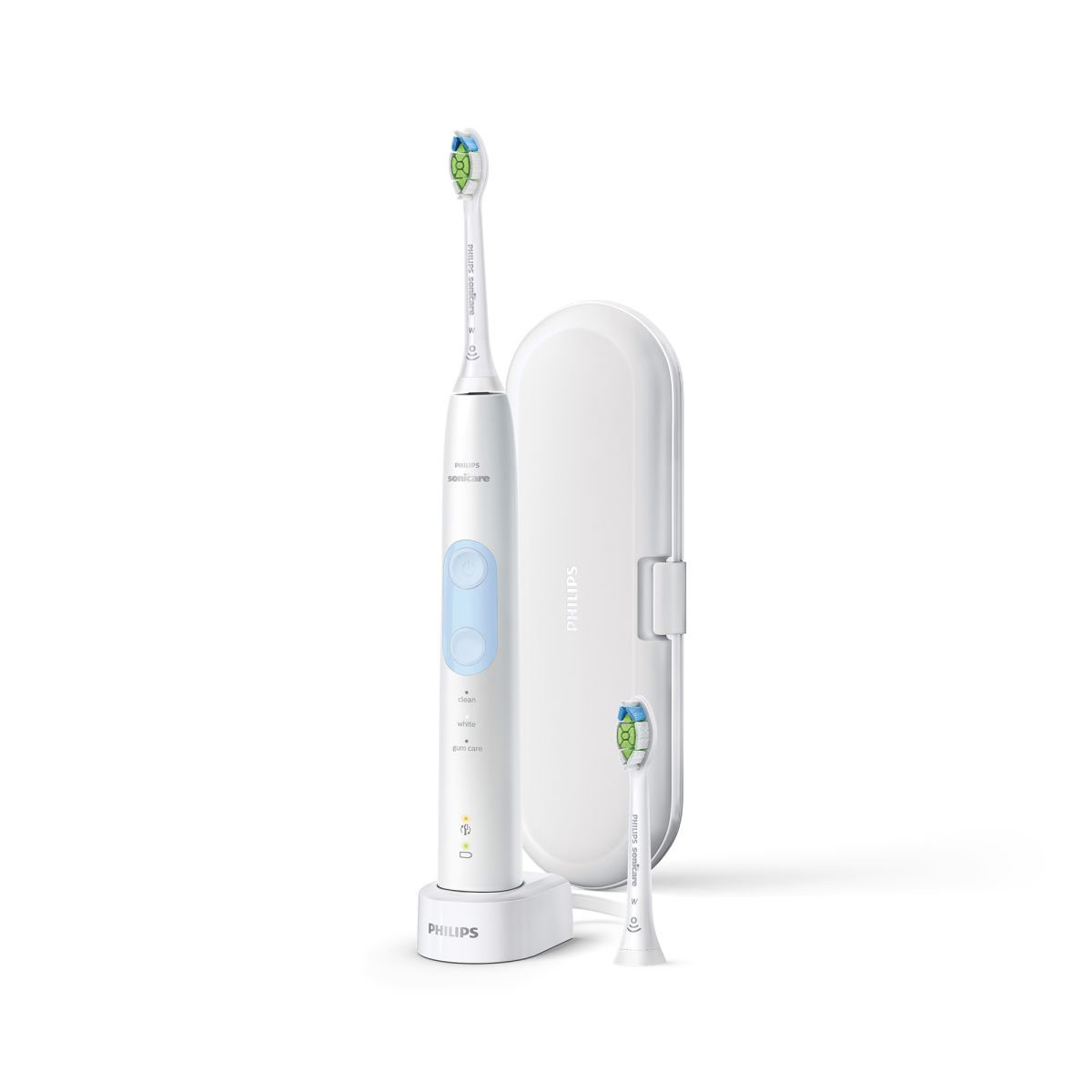 Philips Toothbrush HX6859, 29 ,  Sonicare ProtectiveClean 5100 mit Etui und extra Kopf White