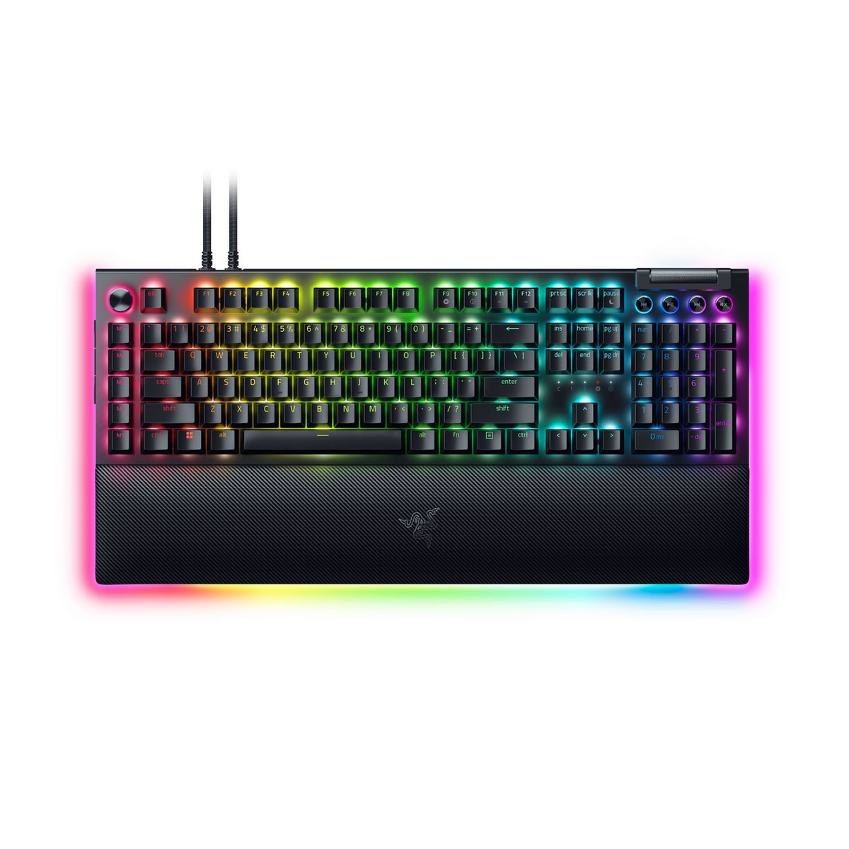 Razer Keyboard RZ03-04680100-R3M1 ,  BlackWidow V4 Pro Black