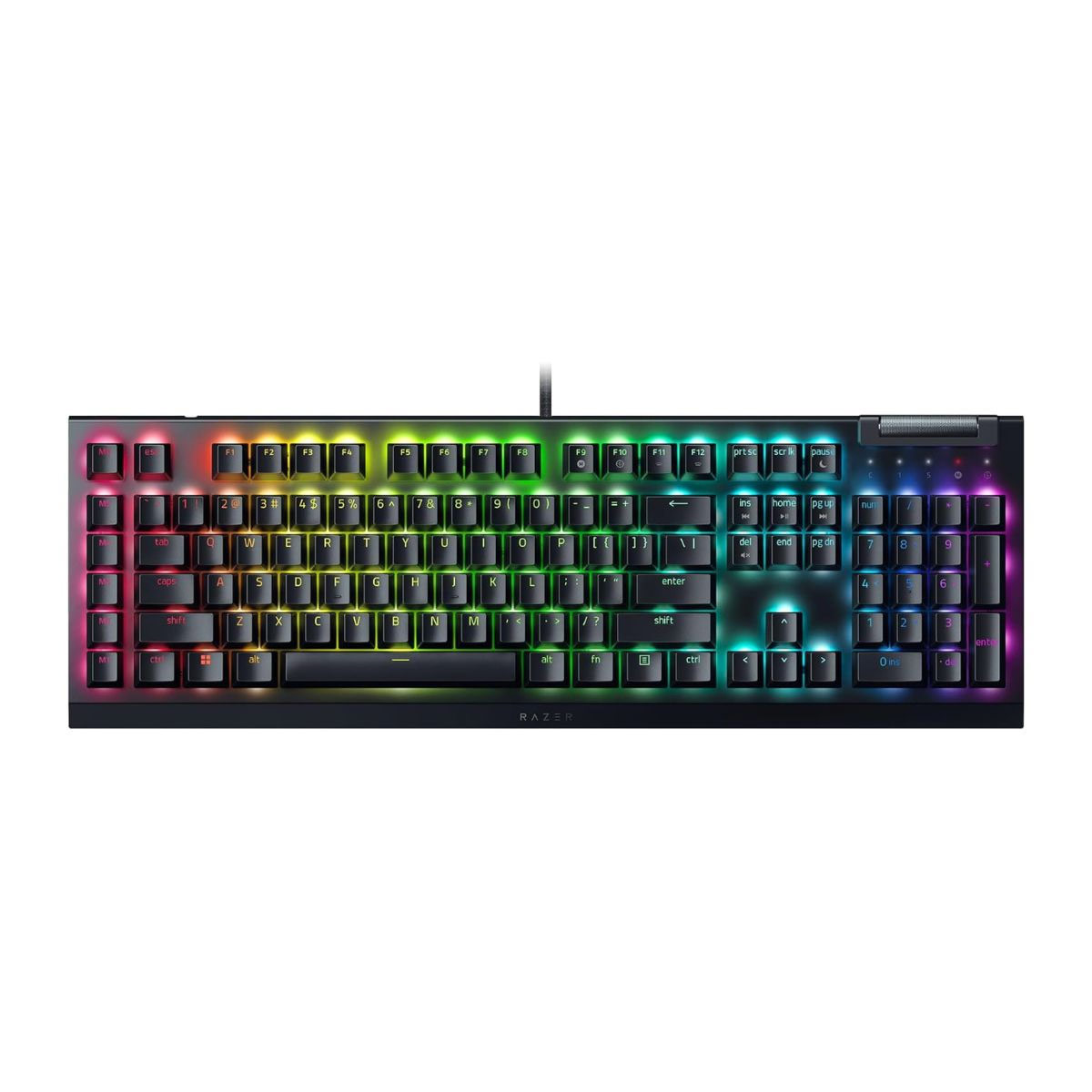 Razer Keyboard RZ03-04701800-R3M1 ,  BlackWidow V4 X Black