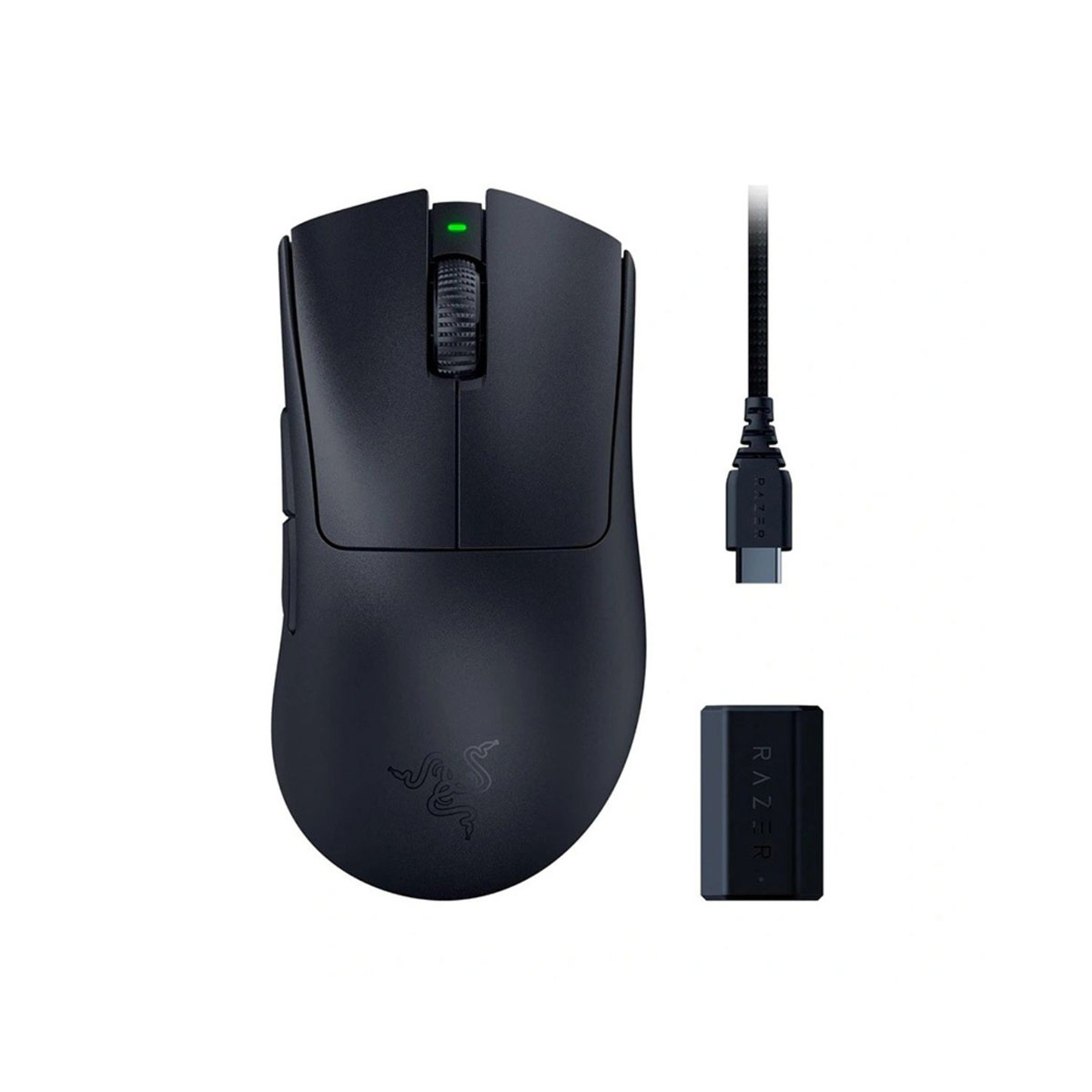Razer Mouse RZ01-04630300-R3WL ,  DeathAdder V3 Pro Black