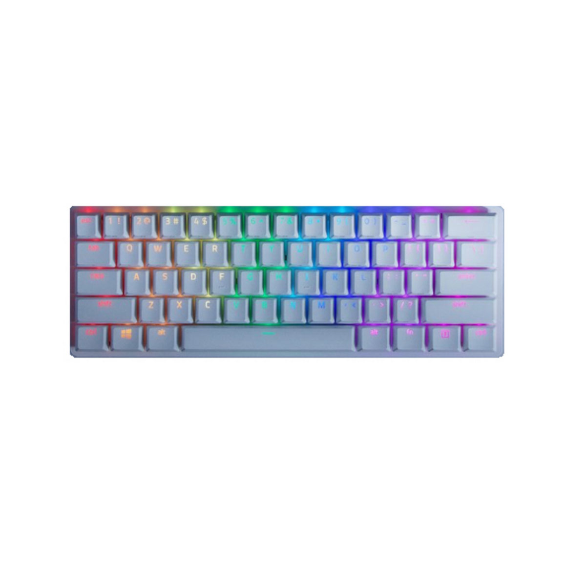 Razer Keyboard RZ03-03390300-R3M1 ,  Huntsman Mini Mercury Ed. White