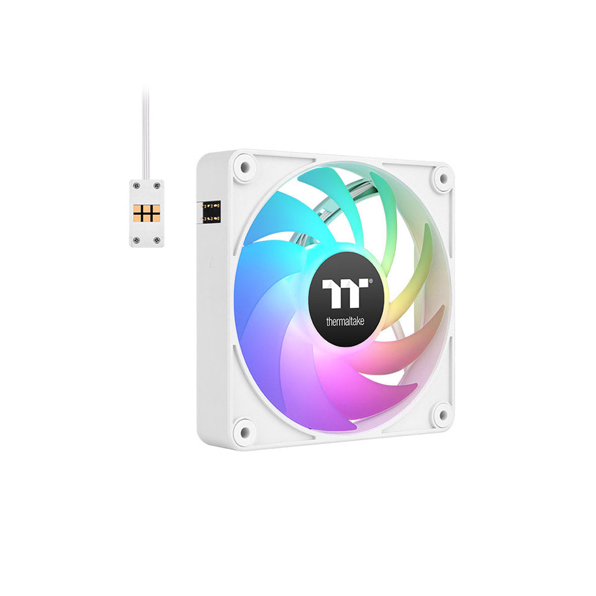 Thermaltake Fan CL-F190-PL12SW-A ,  CT120 EX ARGB Sync 3-Pack White