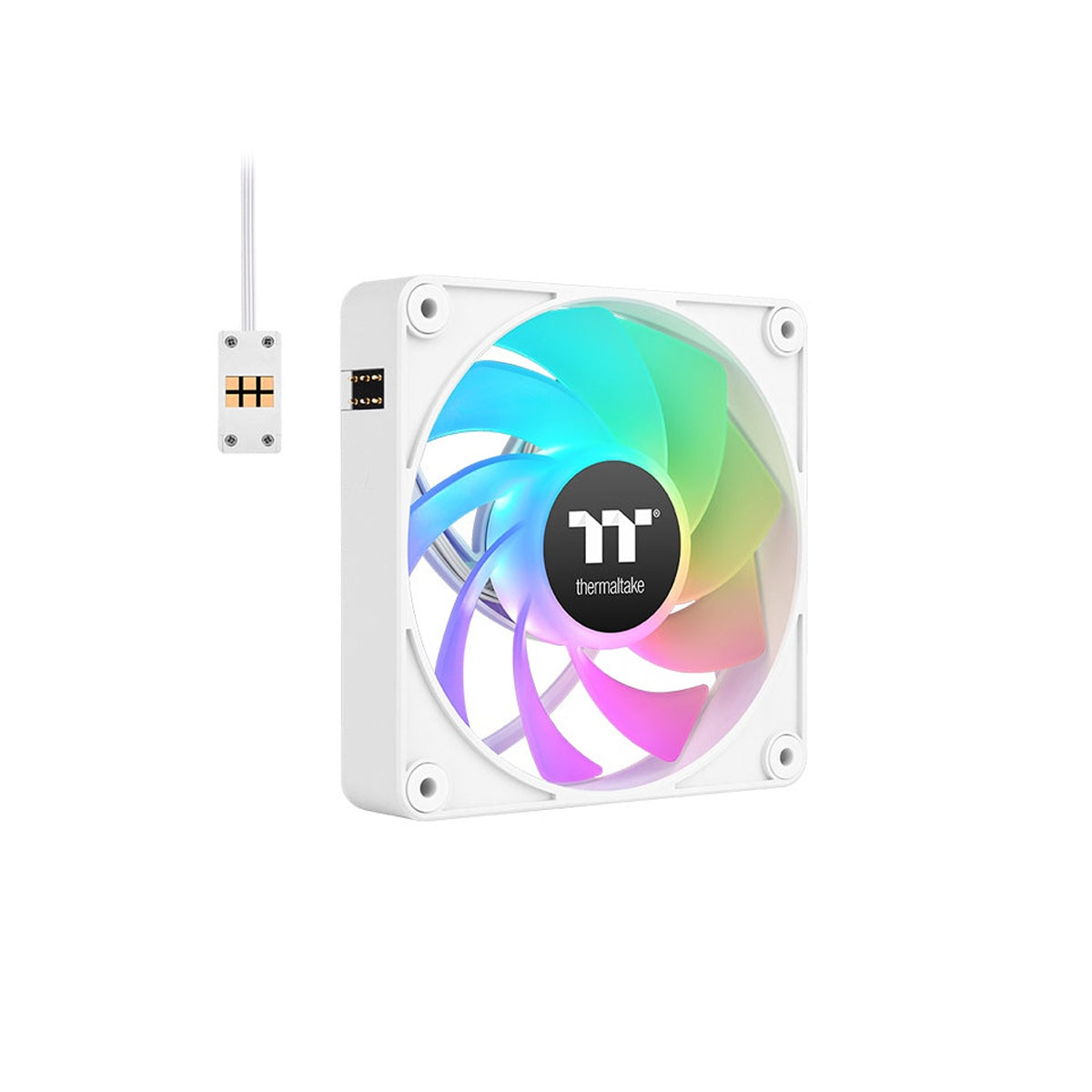 Thermaltake Fan CL-F194-PL12SW-A ,  CT120 EX Reverse ARGB Sync 3-Pack White
